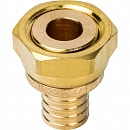 Переходник с накидной гайкой 16xG 3/4" для труб из сшитого полиэтилена аксиальный STOUT с доставкой в NAME