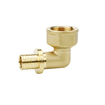 Угол латунный Varmega Slide-fit с внутренней резьбой 20*3/4