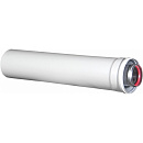 Удлинитель коаксиальный Ø80/125 мм L=0,5м Ø80 мм - AL, Ø125 мм - Zn