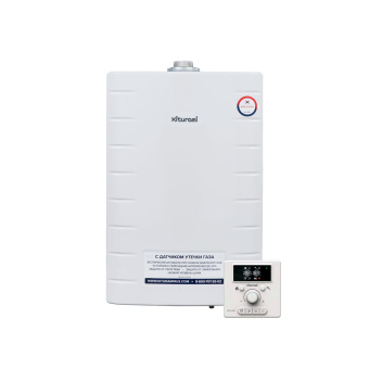 Kiturami World Alpha-35 (35 кВт, 2-х контурный, закр. камера)