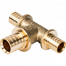 Купить Тройник переходной 25x25x16 для труб из сшитого полиэтилена аксиальный STOUT